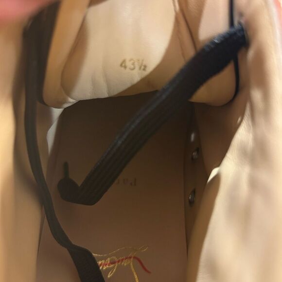 Men's Christian Louboutin SB 22 high top sneakers size 43.5 made in Italy - Picture 12 of 12